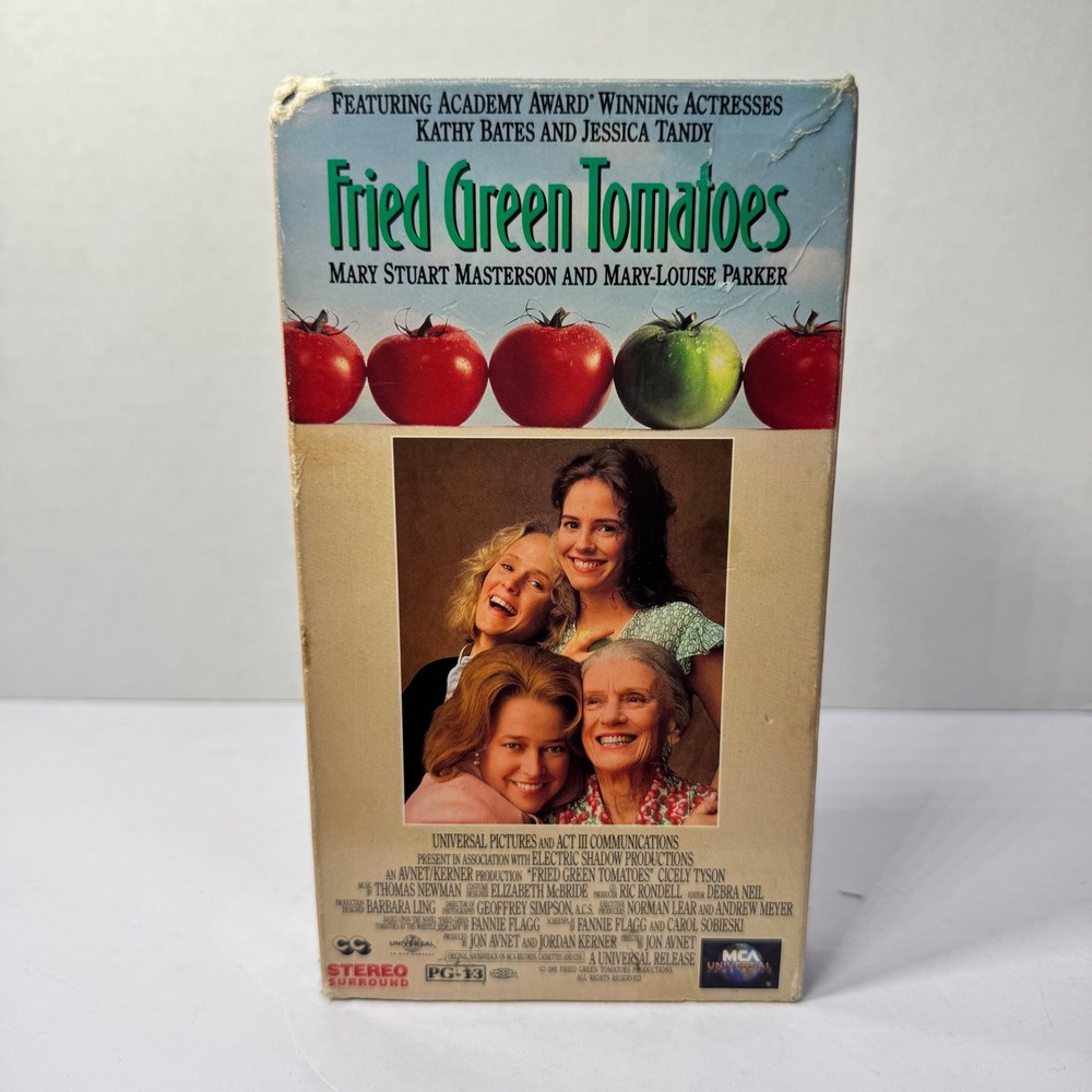 Fried Green Tomatoes VHS 1992 Kathy Bates Jessica Tandy MCA Universal Drama PG13